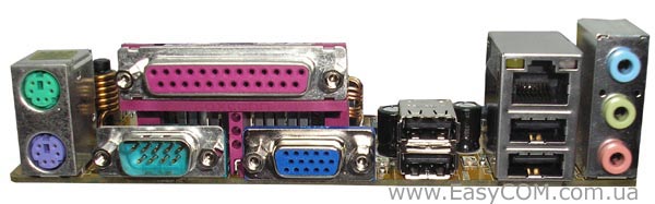 разъемы задней панели платы ASUS M2N8-VMX