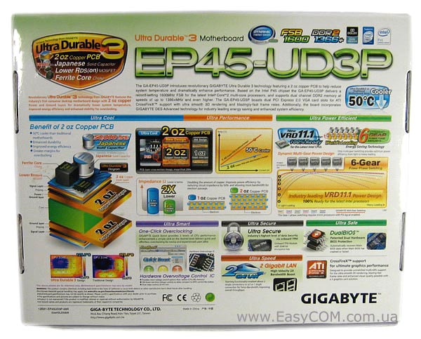 GIGABYTE GA-EP45-UD3P