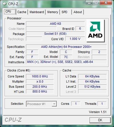 AMD Athlon TF-20