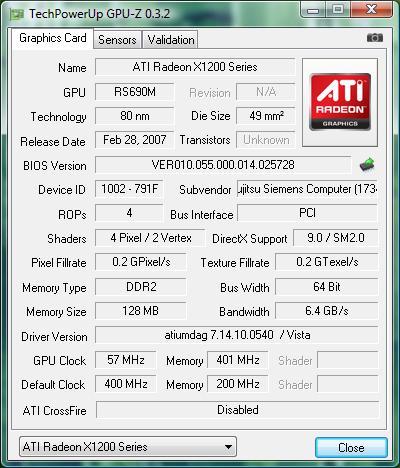 ATI Radeon X1250