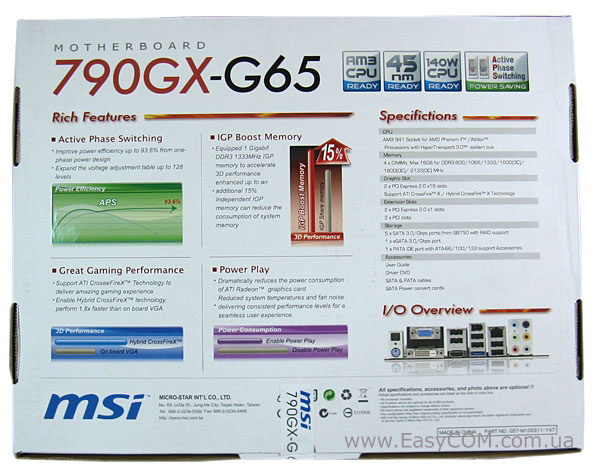 MSI 790GX-G65