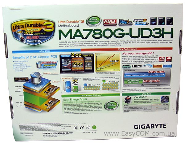GIGABYTE GA-MA780G-UD3H