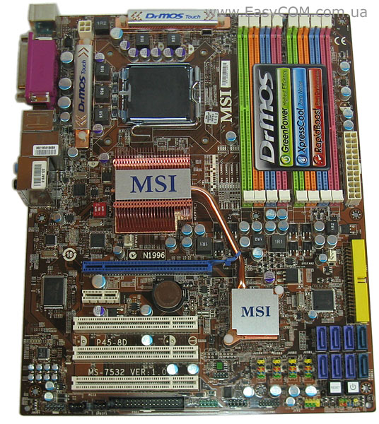MSI P45-8D Memory Lover