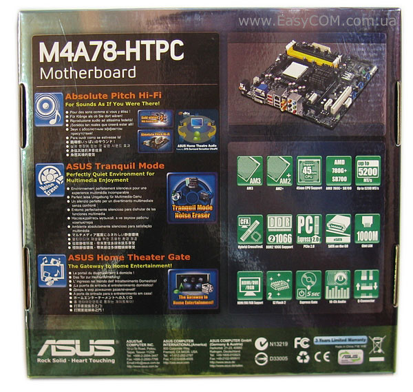 ASUS M4A78-HTPC