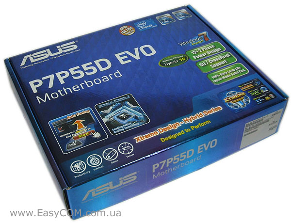 ASUS P7P55D EVO