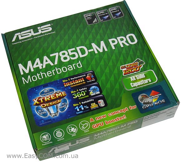 ASUS M4A785D-M PRO