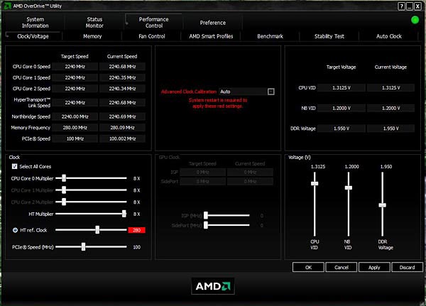 AMD OverDrive