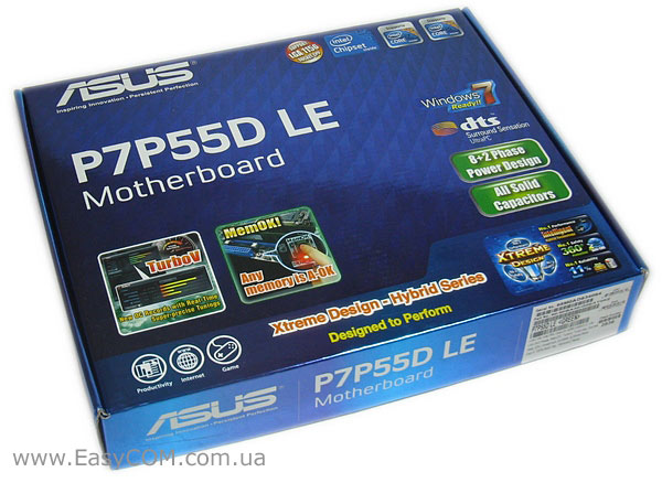 ASUS P7P55D LE