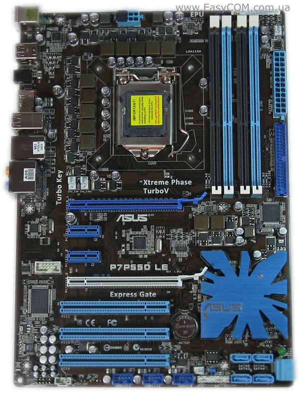 ASUS P7P55D LE