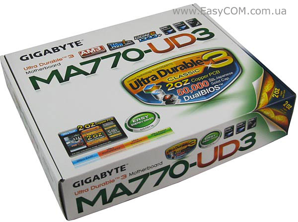 GIGABYTE GA-MA770-UD3 rev.2.0