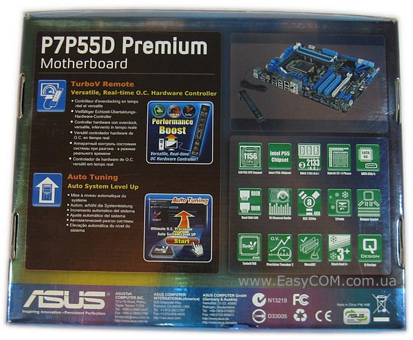 ASUS P7P55D Premium