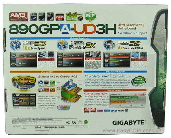 GIGABYTE GA-890GPA-UD3H