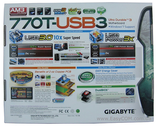 GIGABYTE GA-770T-USB3