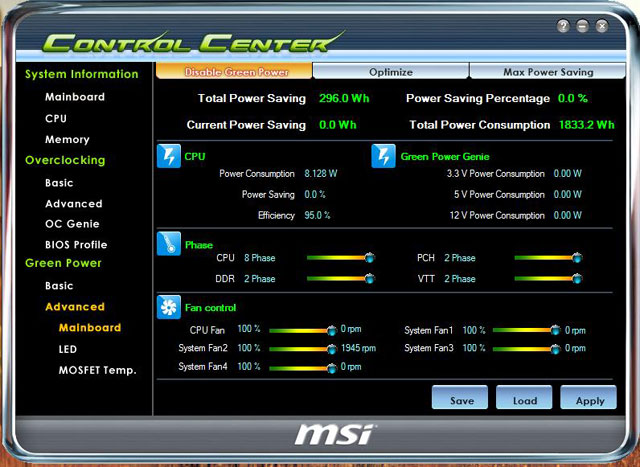 MSI Control Center