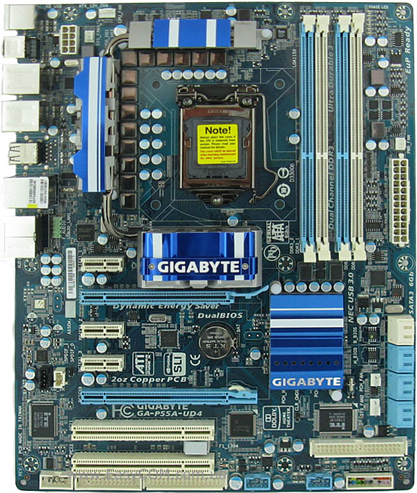 GIGABYTE GA-P55A-UD4