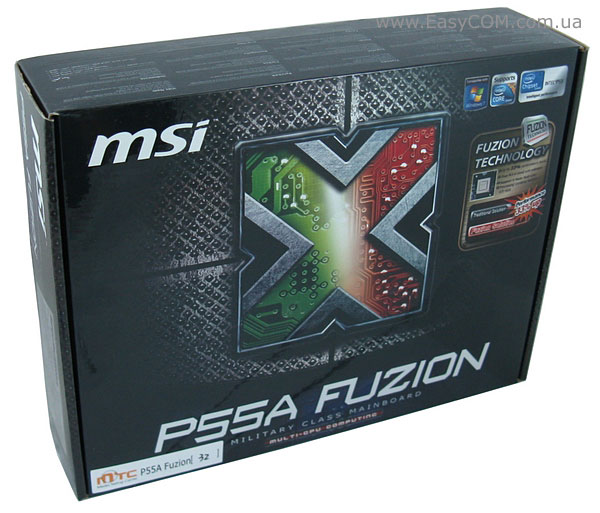 MSI P55A FUZION