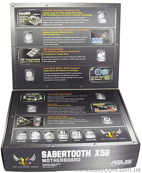 ASUS SABERTOOTH X58