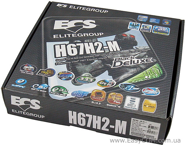 ECS H67H2-M Black Deluxe