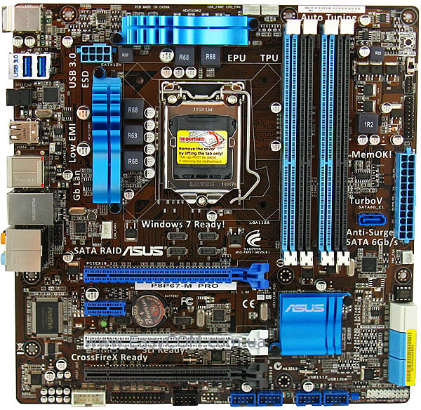 ASUS P8P67-M PRO