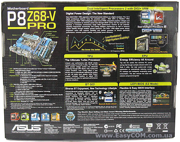 ASUS P8Z68-V PRO