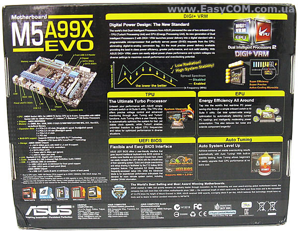 ASUS M5A99X EVO