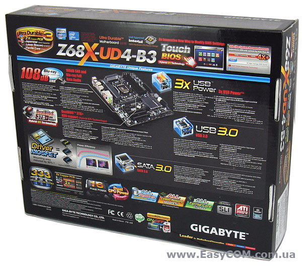 GIGABYTE GA-Z68X-UD4-B3