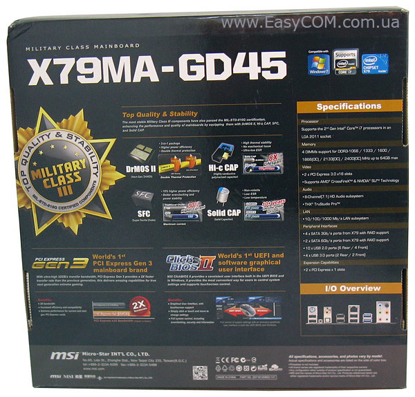 MSI X79MA-GD45