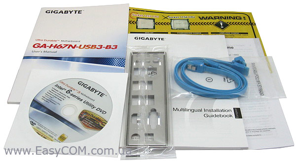 GIGABYTE GA-H67N-USB3-B3
