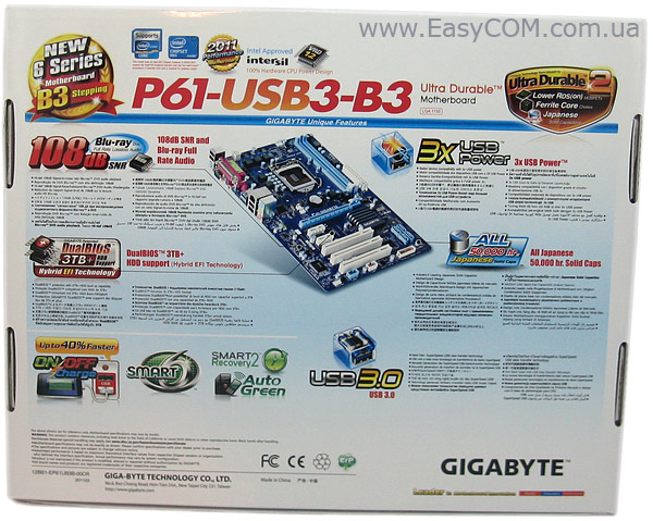 GIGABYTE GA-P61-USB3-B3