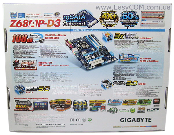 GIGABYTE GA-Z68AP-D3