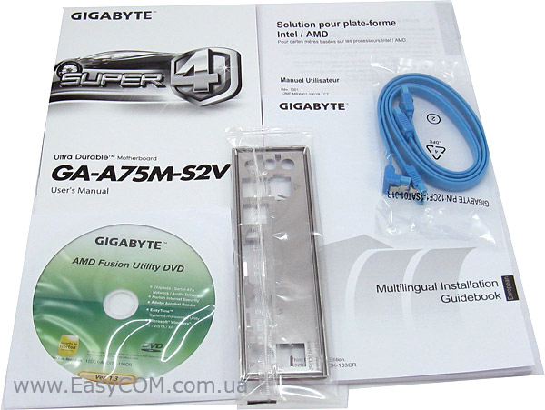 GIGABYTE GA-A75M-S2V