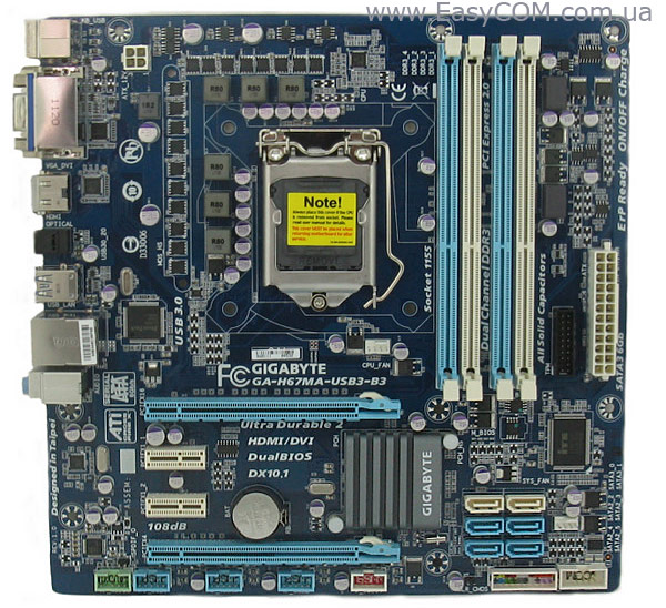 GIGABYTE GA-H67MA-USB3-B3