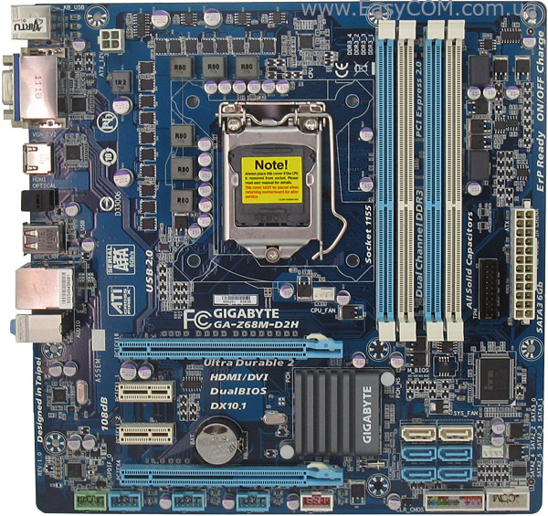 GIGABYTE GA-Z68M-D2H