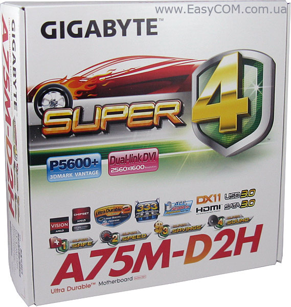 GIGABYTE GA-A75M-D2H