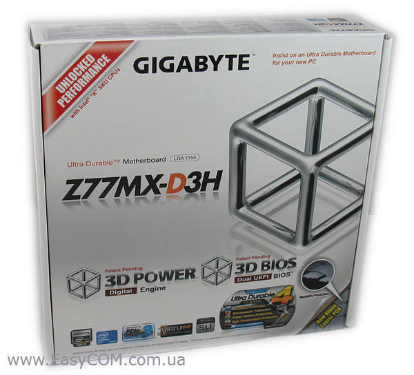 GIGABYTE GA-Z77MX-D3H