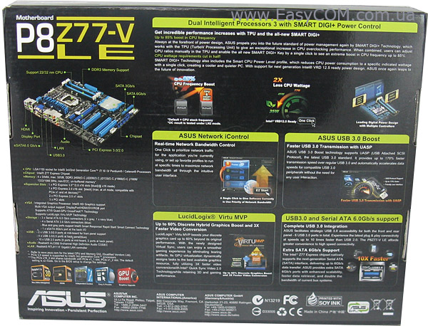 ASUS P8Z77-V LE