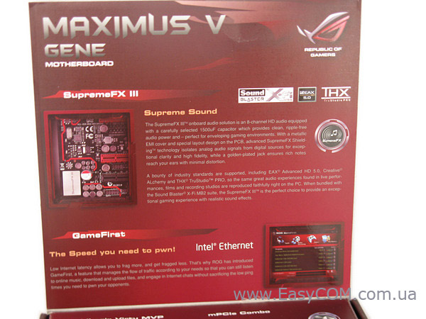 ASUS Maximus V GENE