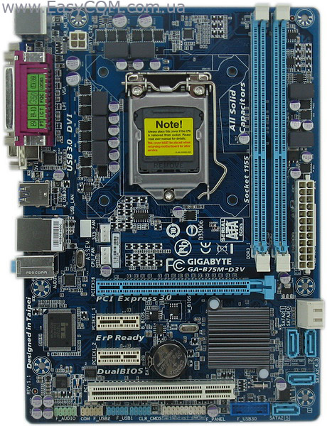 GIGABYTE GA-B75M-D3V