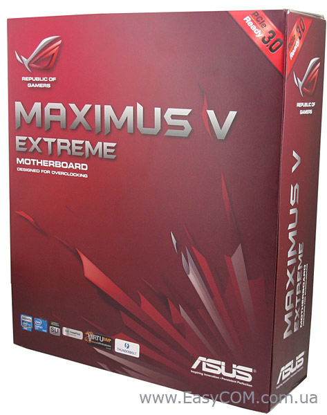 ASUS Maximus V Extreme box front