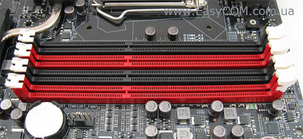 ASUS Maximus V Extreme ram slots