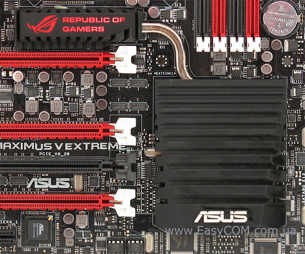 ASUS Maximus V Extreme cooling