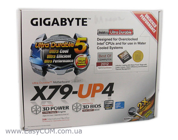 GIGABYTE GA-X79-UP4 box