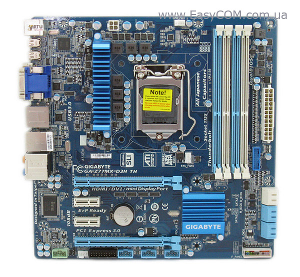 GIGABYTE GA-Z77MX-D3H TH