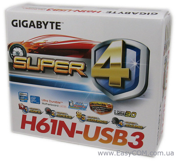 GIGABYTE GA-H61N-USB3 box