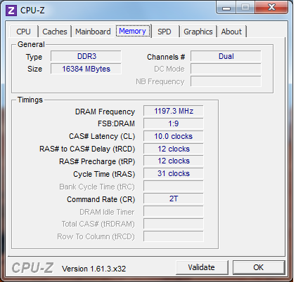 MSI Z77A-GD43 memory