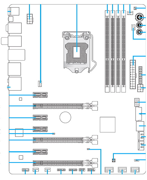 MSI Z77 MPOWER schematics