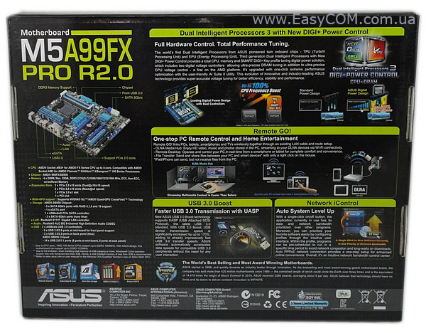 ASUS M5A99FX PRO R2.0 box