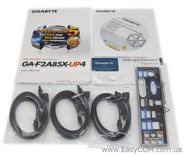 GIGABYTE GA-F2A85X-UP4 package