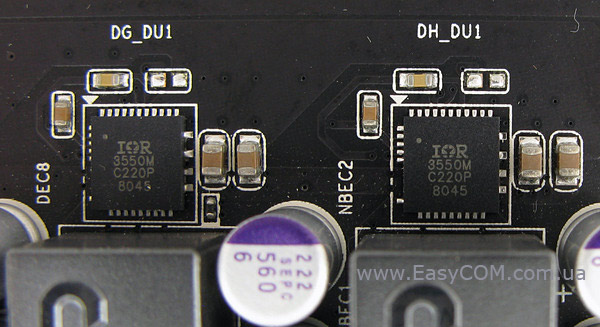 MOSFET IR3550 