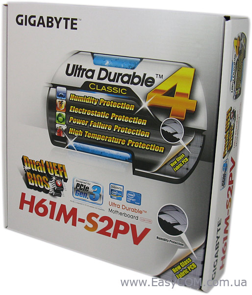 GIGABYTE GA-H61M-S2PV